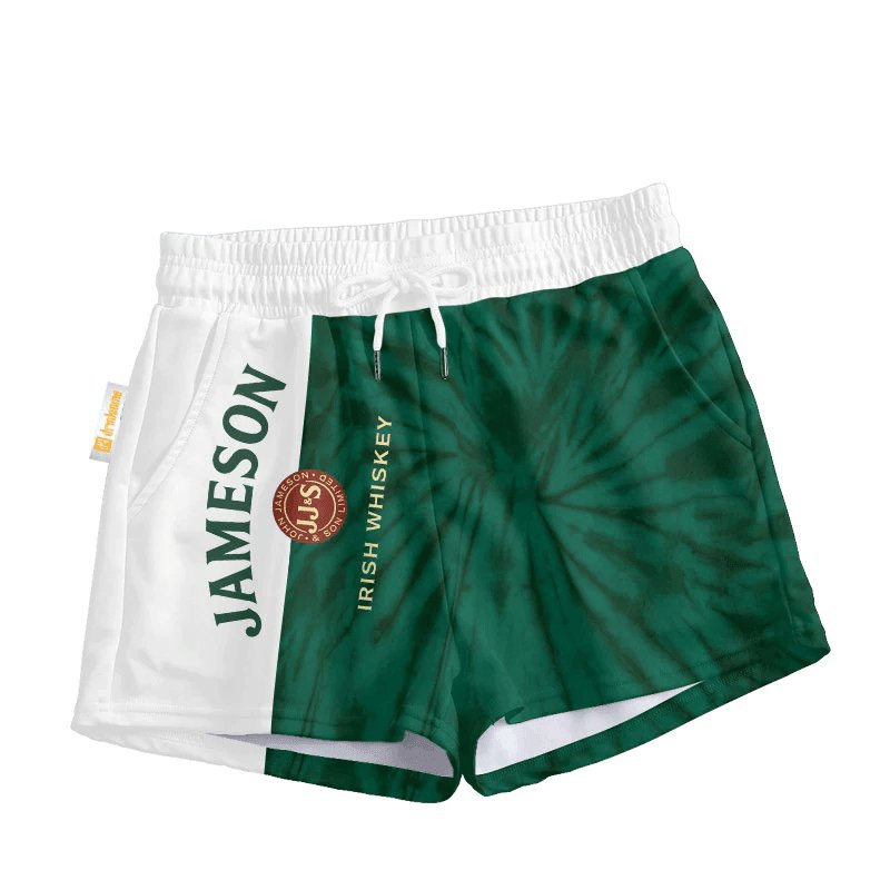 Jameson Tie Dye Women's Casual Shorts - VinoVogue.com