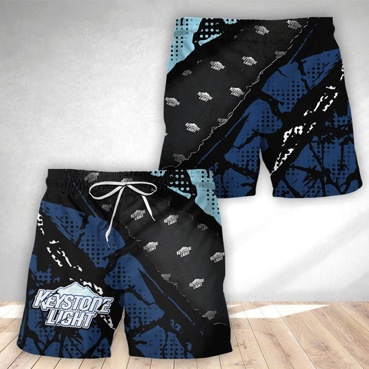 Halftone Keystone Light Swim Trunks - VinoVogue.com