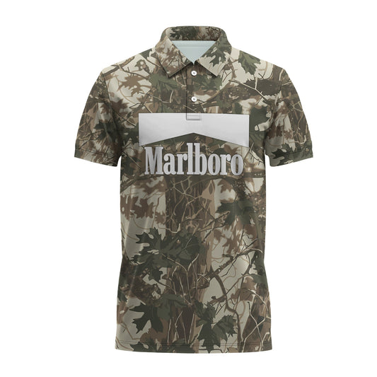Marlboro Country Camo Polo Shirt