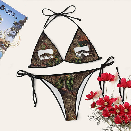Marlboro Earth Siren Triangle Beach Bikini - VinoVogue.com