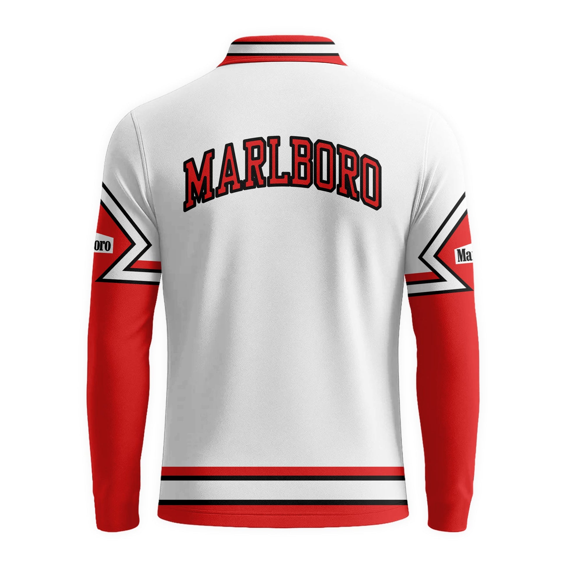 Marlboro Fieldcore Golf Long Sleeve Polo Shirt