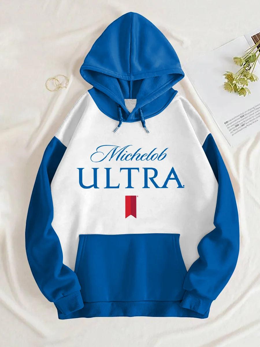 Michelob Ultra Basic Blue Hat Hoodie