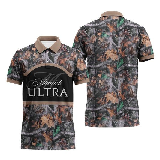 Michelob Ultra Camouflage Polo Shirt