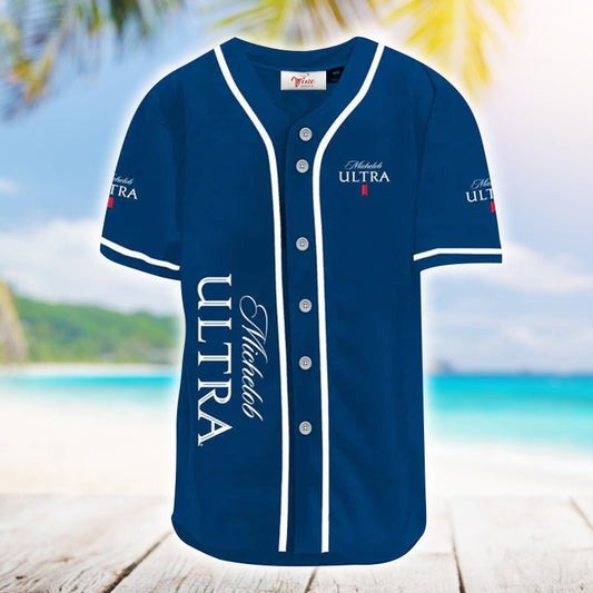 Michelob Ultra Live Like A King Baseball Jersey - VinoVogue.com