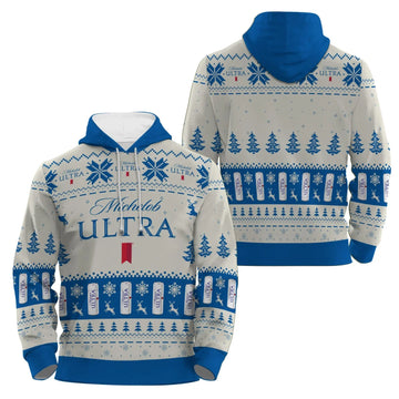 Michelob Ultra Snowy Sips Pullover & Zip Hoodie