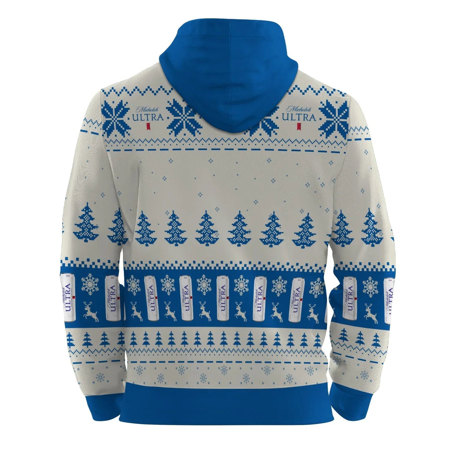 Michelob Ultra Snowy Sips Pullover & Zip Hoodie