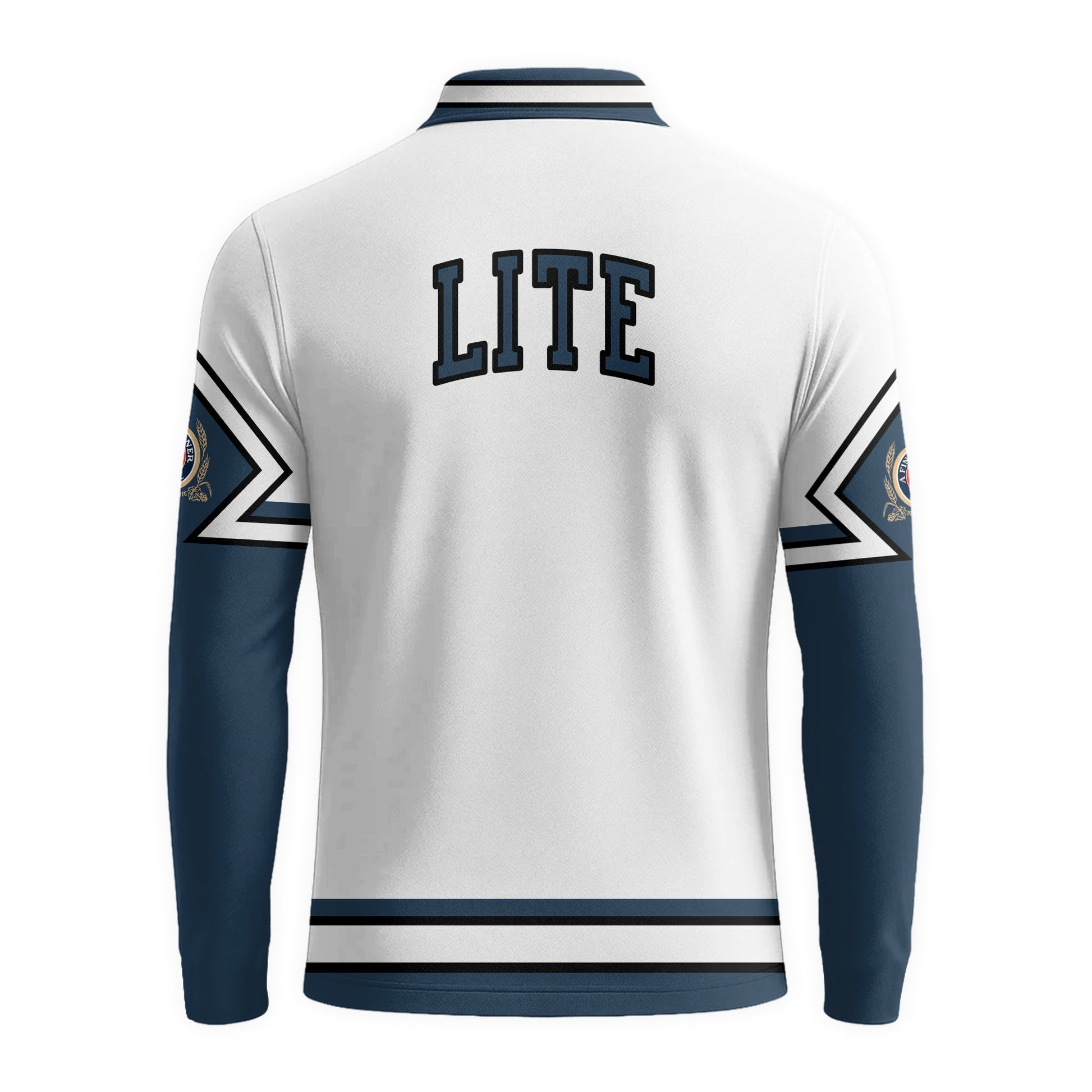  Miller Lite Fieldcore Golf Long Sleeve Polo Shirt