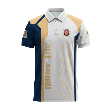 Miller Lite Modern Motorsport Polo Shirt