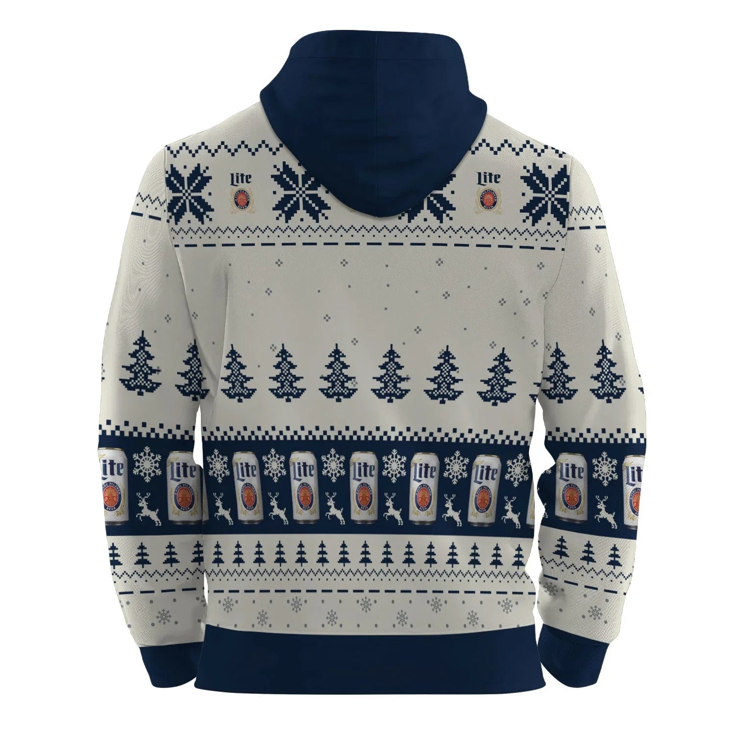 Miller Lite Snowy Sips Pullover & Zip Hoodie