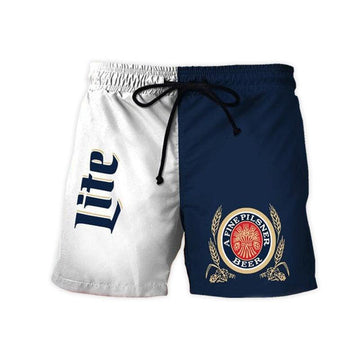 Vintage Miller Lite Swim Trunks