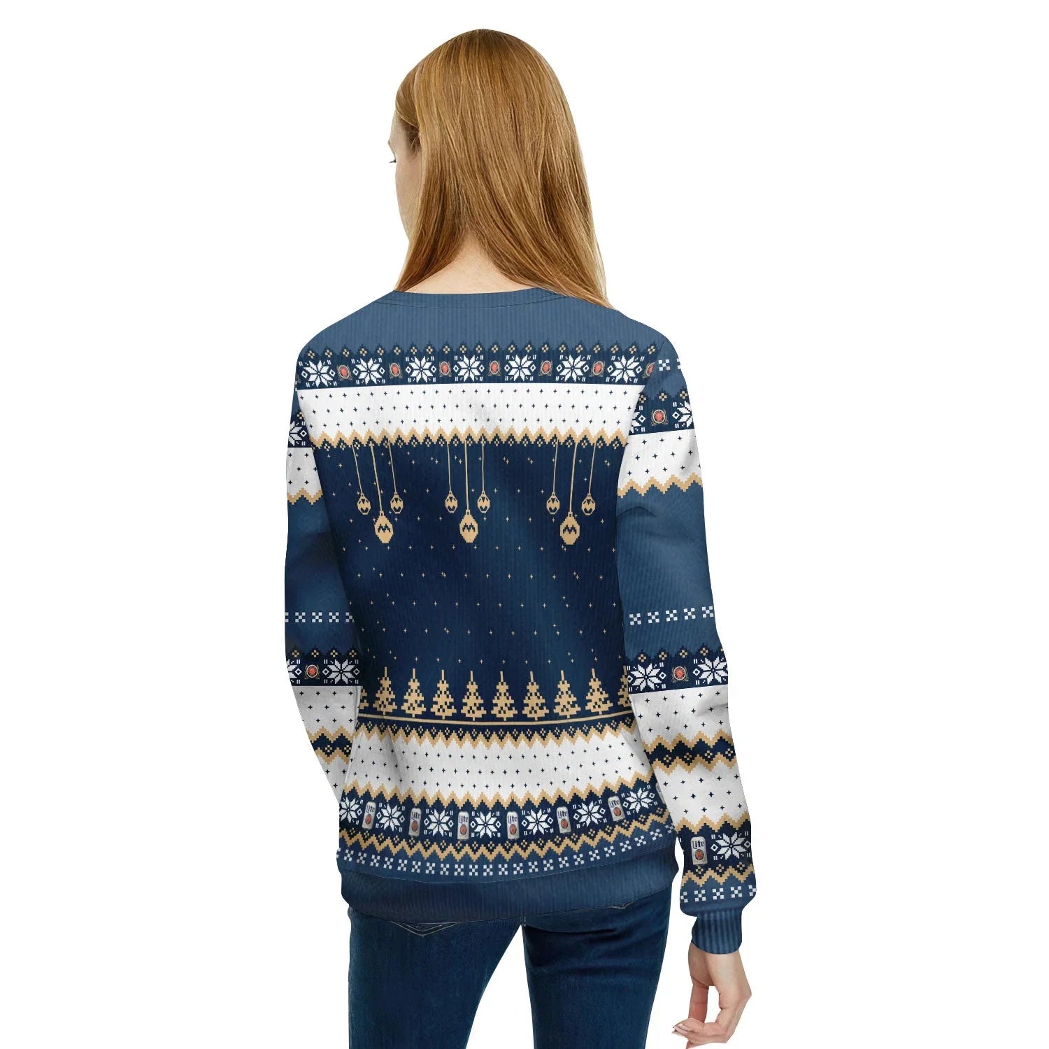 Miller Lite The Most Wonderful Time Ugly Sweater