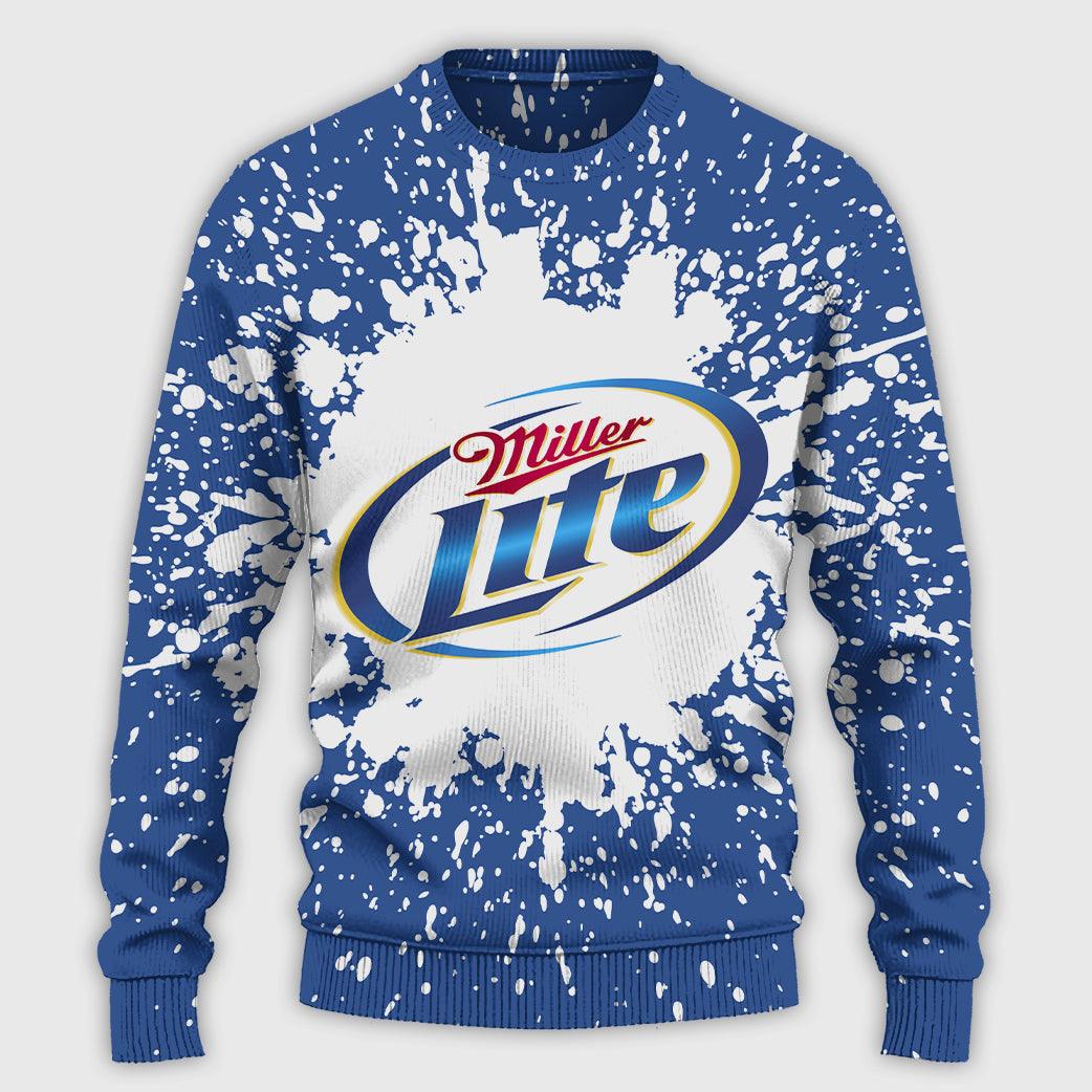 Miller Lite Tie Dye Sweatshirt