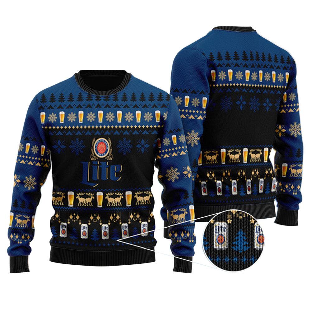 Miller Lite Ugly Sweater