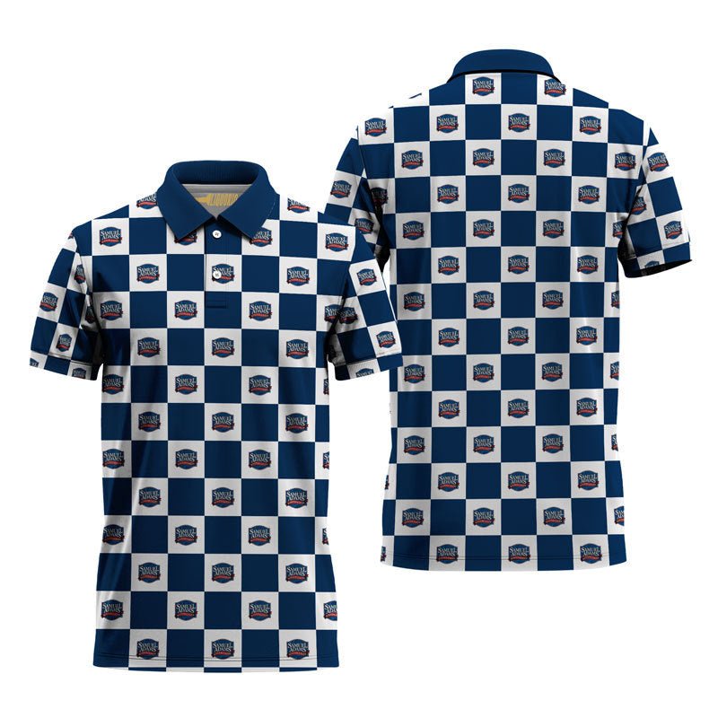 Samuel Adam Collab Gingham Polo Shirt - VinoVogue.com