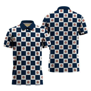 Miller Lite Collab Gingham Polo Shirt - VinoVogue.com