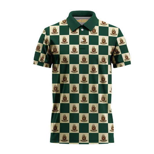 Jameson Collab Gingham Polo Shirt - VinoVogue.com