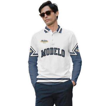  Modelo Fieldcore Golf Long Sleeve Polo Shirt