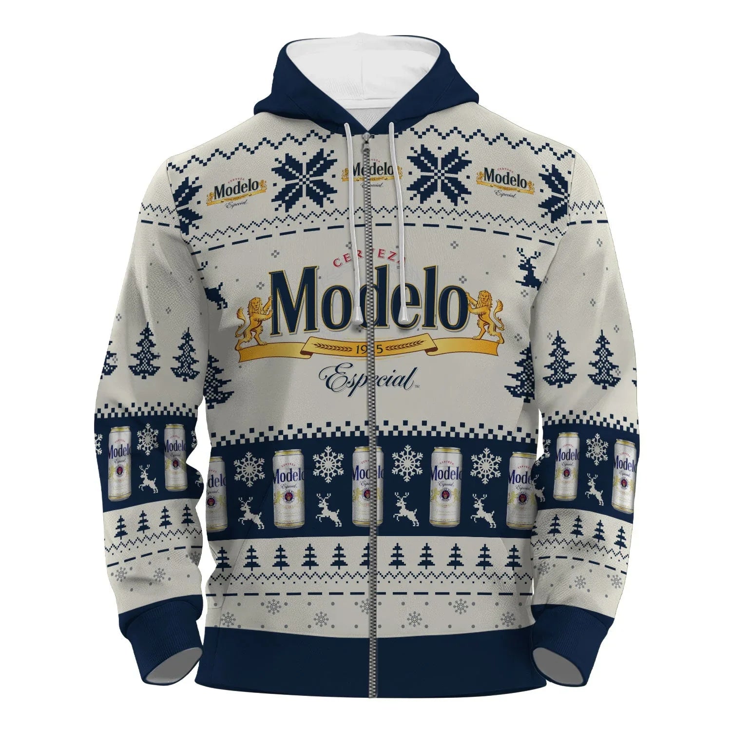 Modelo Snowy Sips Pullover & Zip Hoodie