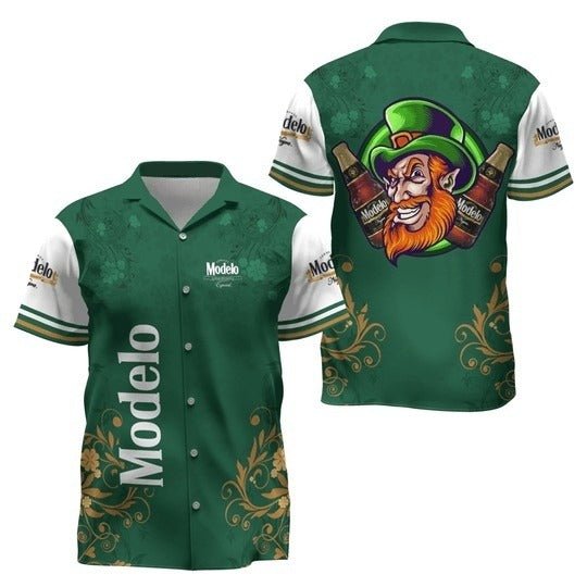 Modelo St Patrick's Elf Button Shirt - VinoVogue.com