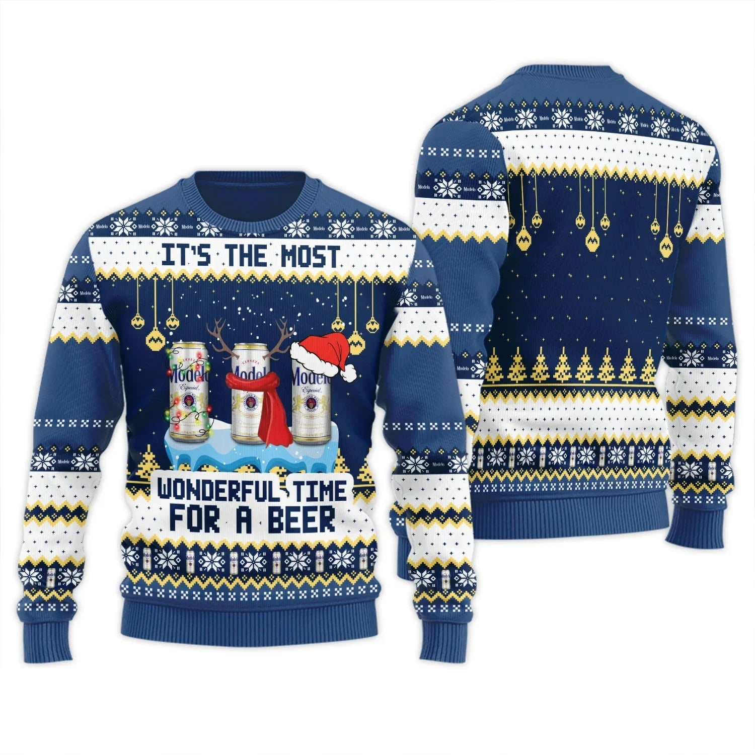Modelo The Most Wonderful Time Ugly Sweater