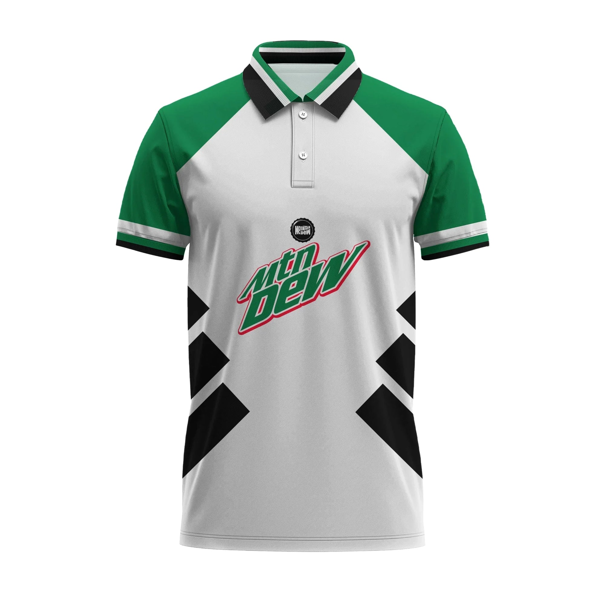Mountain Dew Bold Line Polo Shirt