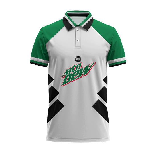 Mountain Dew Bold Line Polo Shirt