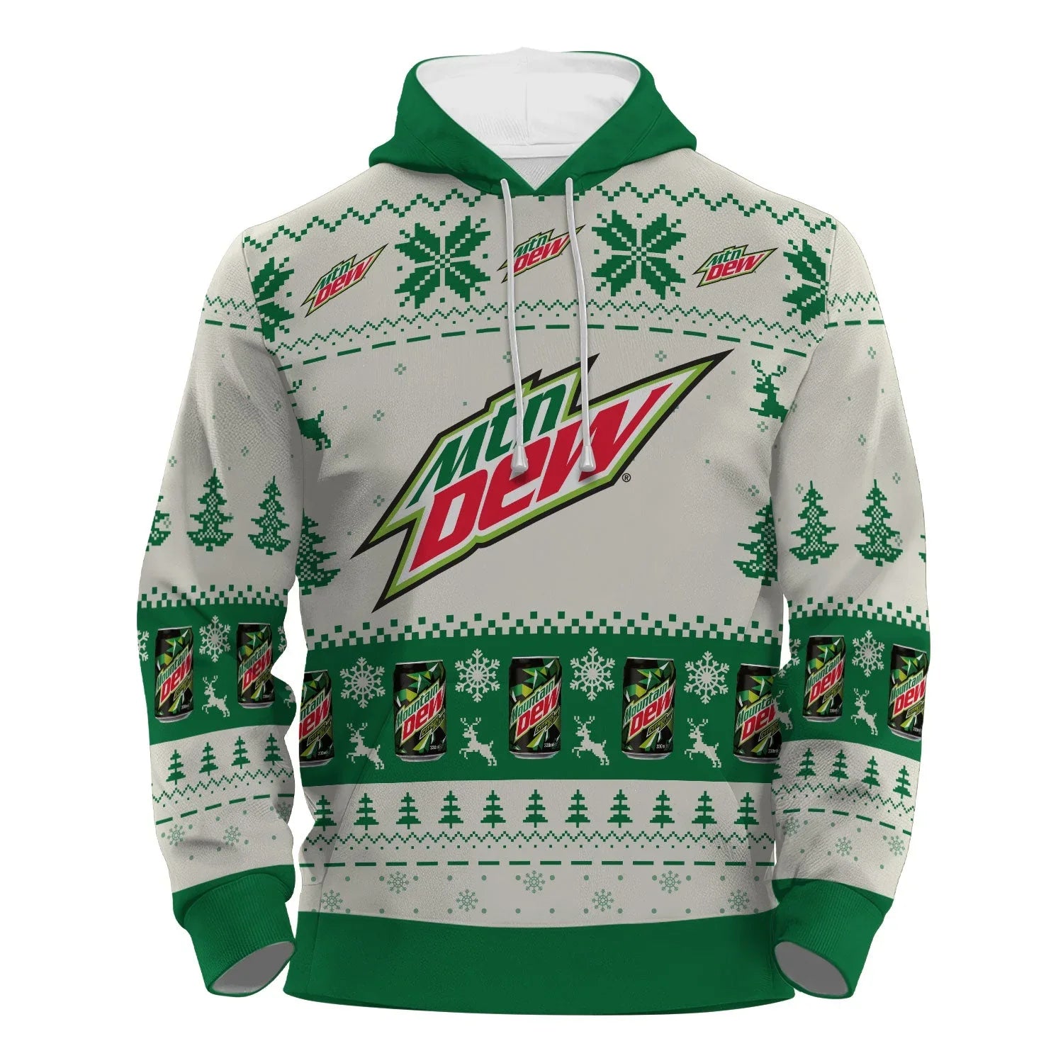 Mountain Dew Snowy Sips Pullover & Zip Hoodie