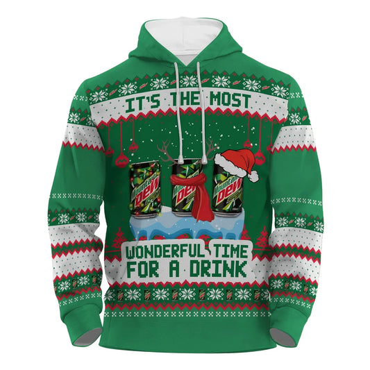 Mountain Dew The Most Wonderful Time Pullover & Zip Hoodie