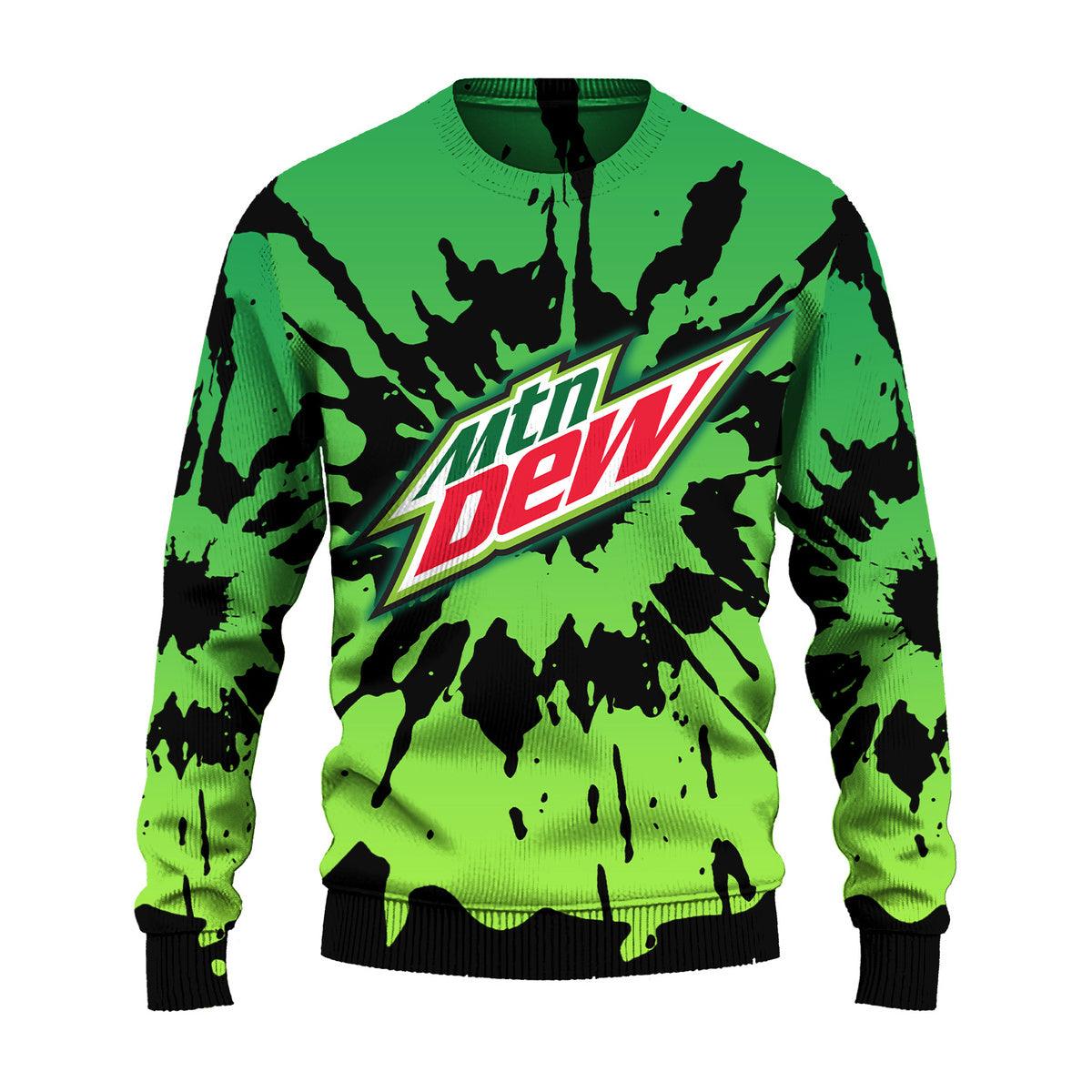 Mountain Dew Tie Dye Sweatshirt