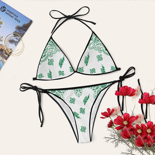 Mountain Dew Wild Paisley Triangle Beach Bikini - VinoVogue.com