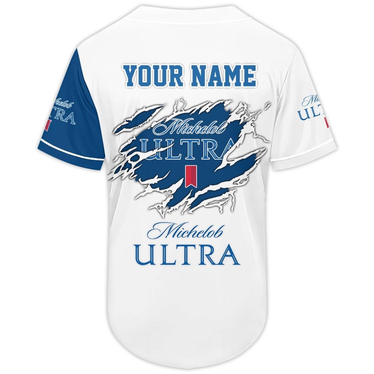 Personalized Basic Michelob Ultra Baseball Jersey - VinoVogue.com