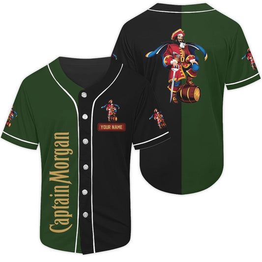 Personalized Captain Morgan Baseball Jersey - VinoVogue.com