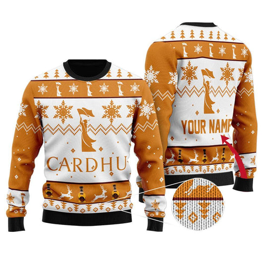 Personalized Cardhu Whiskey Ugly Sweater