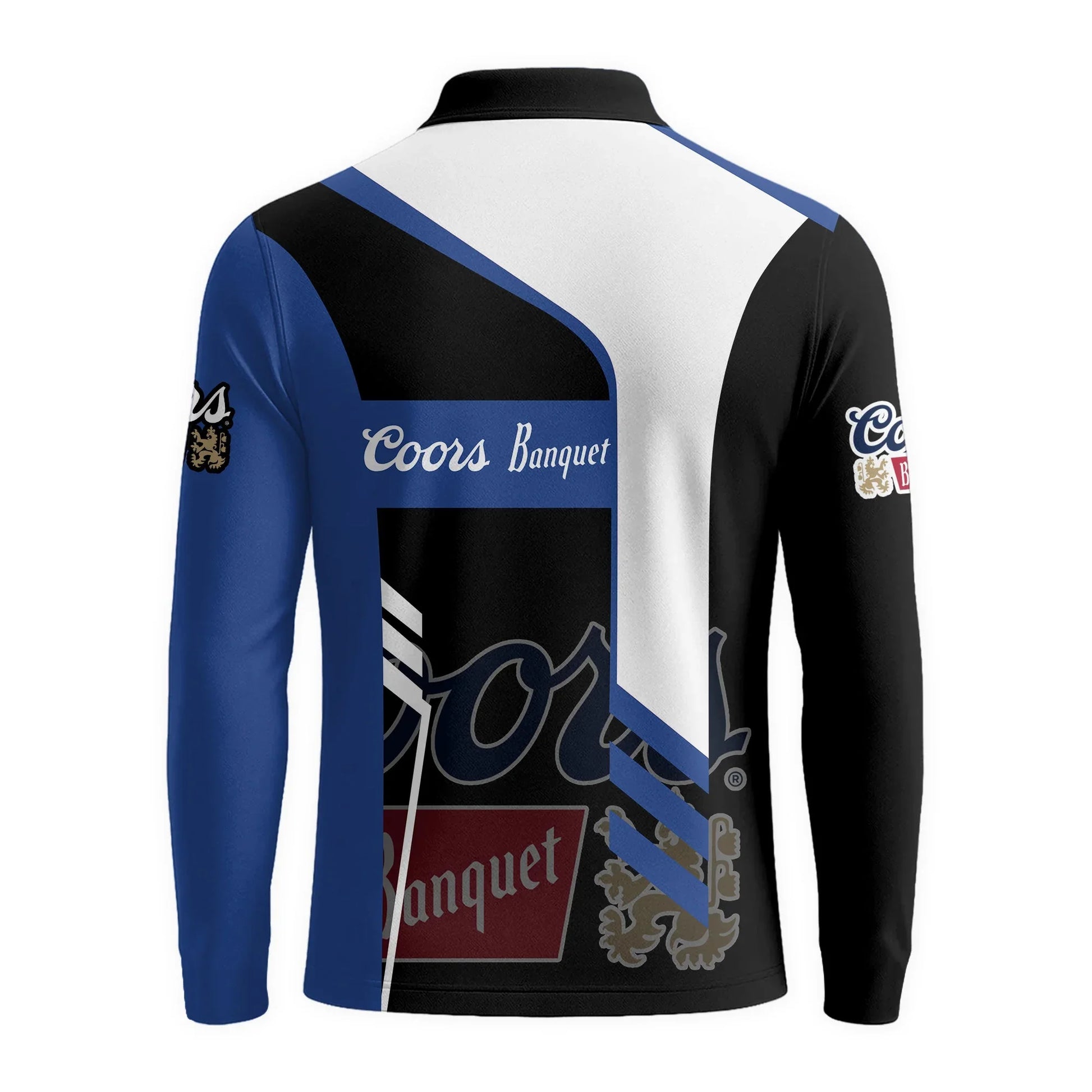 Personalized Coors Banquet Speedline Legacy Long Sleeve Polo Shirt