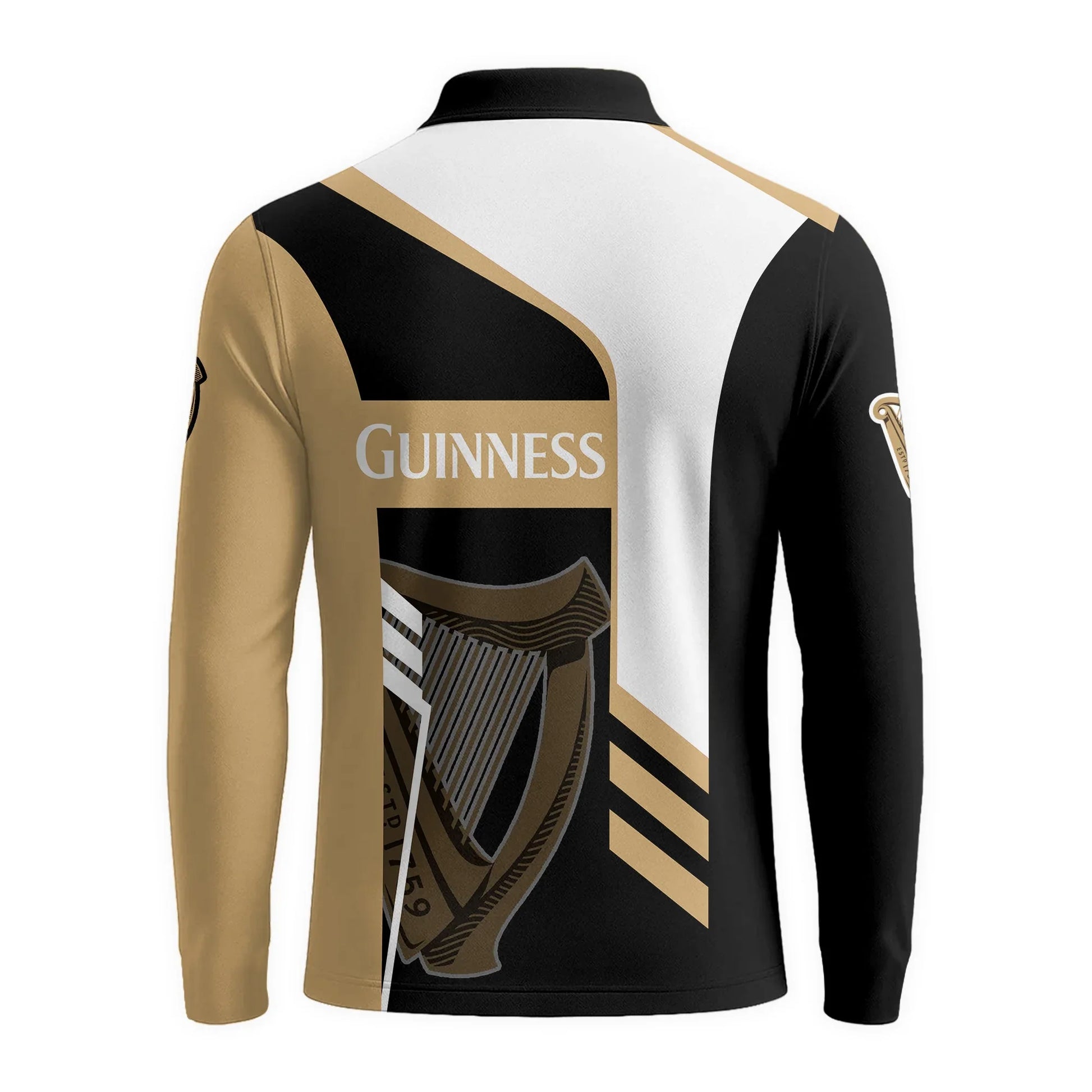 Personalized Guinness Speedline Legacy Long Sleeve Polo Shirt