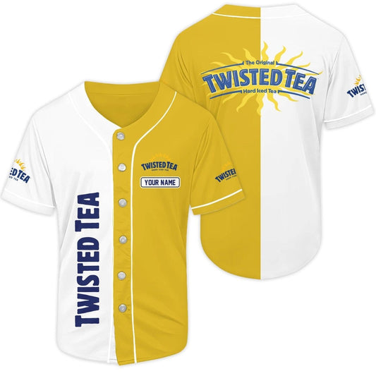 Personalized Vintage Multicolor Twisted Tea Baseball Jersey - VinoVogue.com