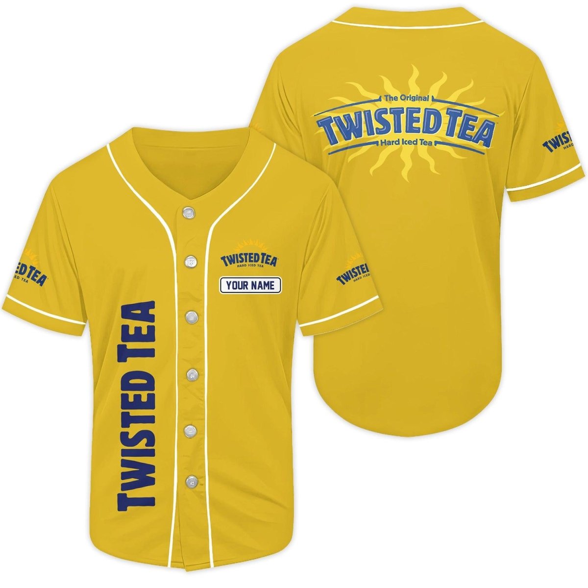 Personalized Vintage Multicolor Twisted Tea Baseball Jersey - VinoVogue.com