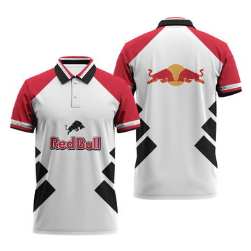 Red Bull Bold Line Polo Shirt