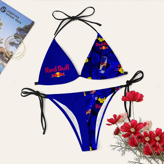 Red Bull Triangle Beach Bikini - VinoVogue.com