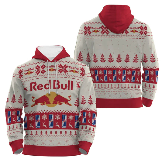 Red Bull Snowy Sips Pullover & Zip Hoodie