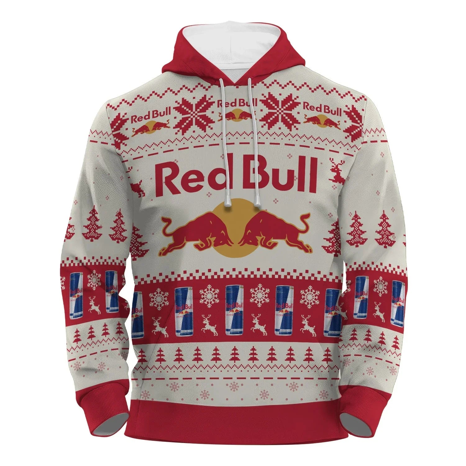 Red Bull Snowy Sips Pullover & Zip Hoodie