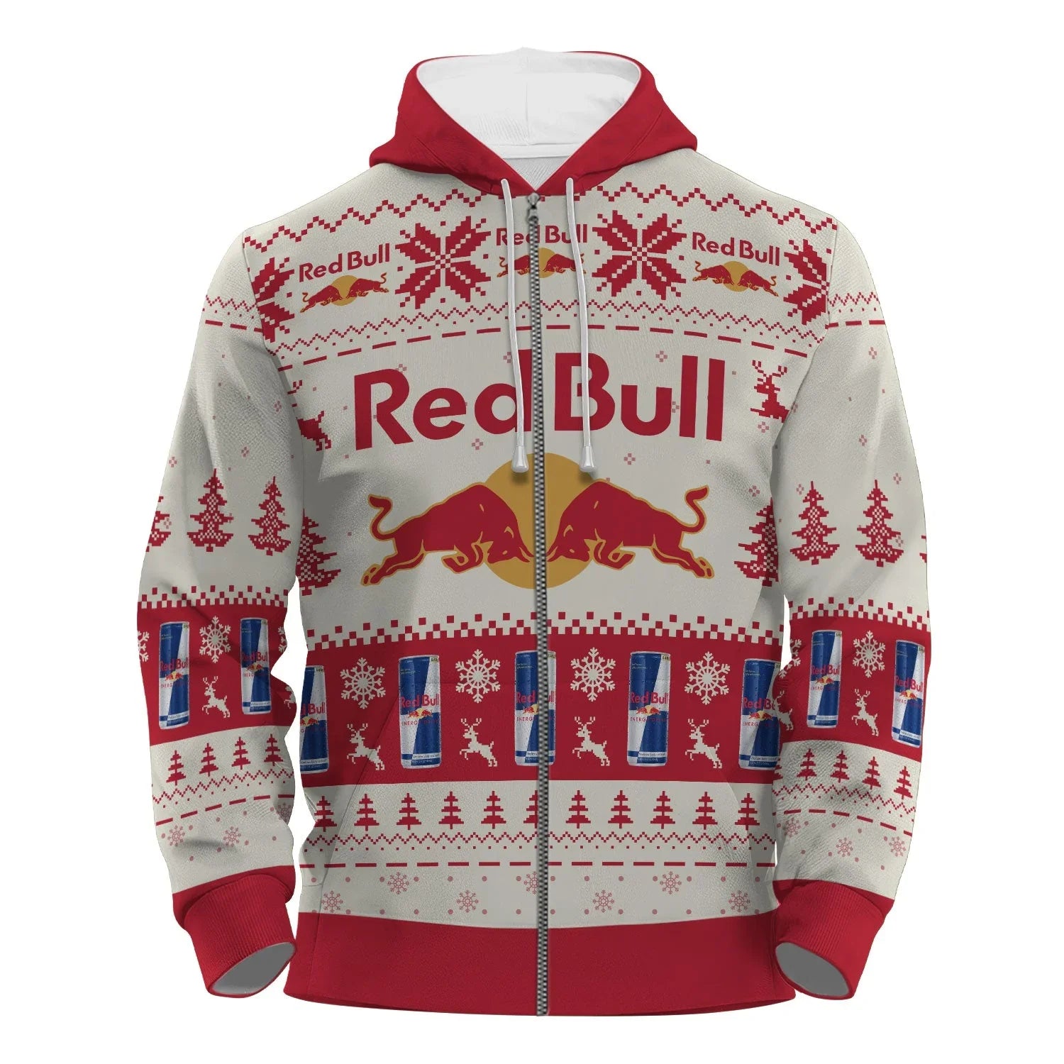 Red Bull Snowy Sips Pullover & Zip Hoodie