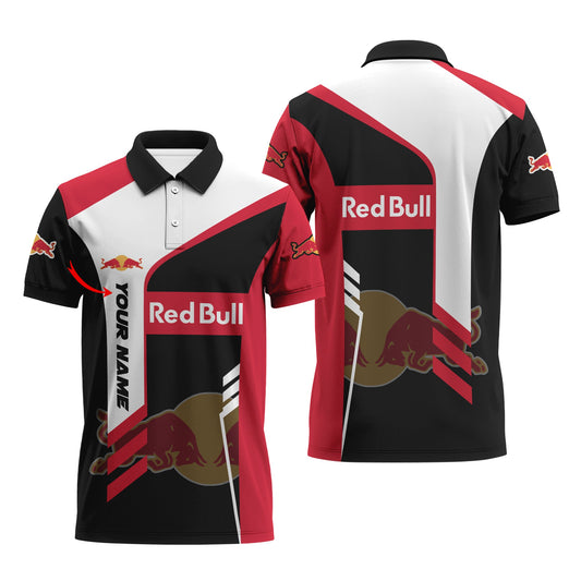 Personalized Red Bull Speedline Legacy Polo Shirt