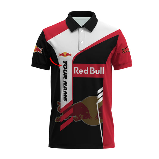 Personalized Red Bull Speedline Legacy Polo Shirt