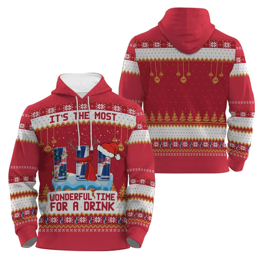 Red Bull The Most Wonderful Time Pullover & Zip Hoodie