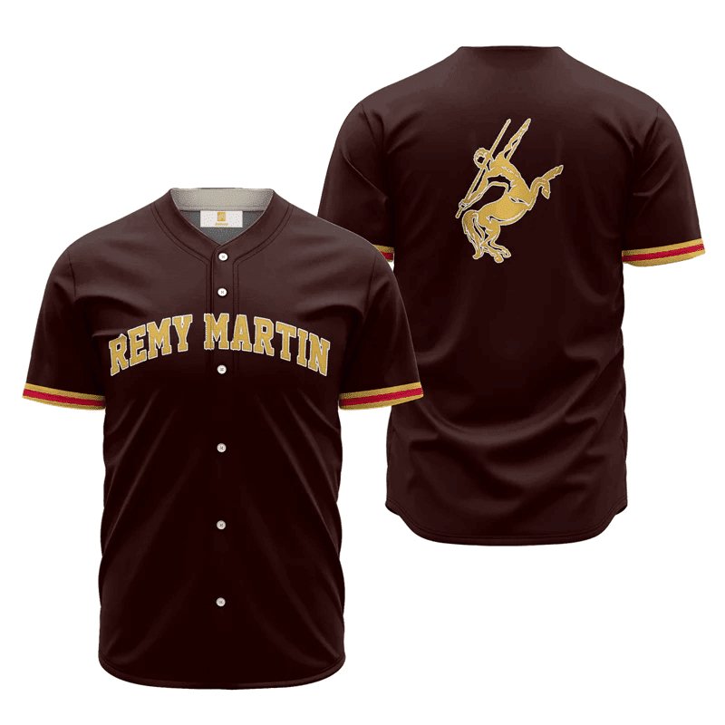 Remy Martin Brown Basic Jersey Shirt - VinoVogue.com