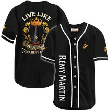 Remy Martin Live Like A King Baseball Jersey - VinoVogue.com