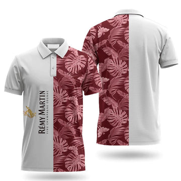 Remy Martin Swiss Cheese Leaf Polo Shirt - VinoVogue.com