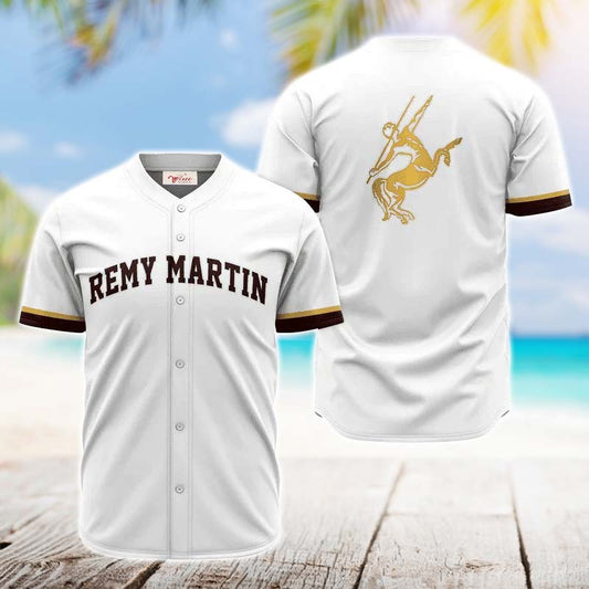 Remy Martin White Jersey Shirt - VinoVogue.com