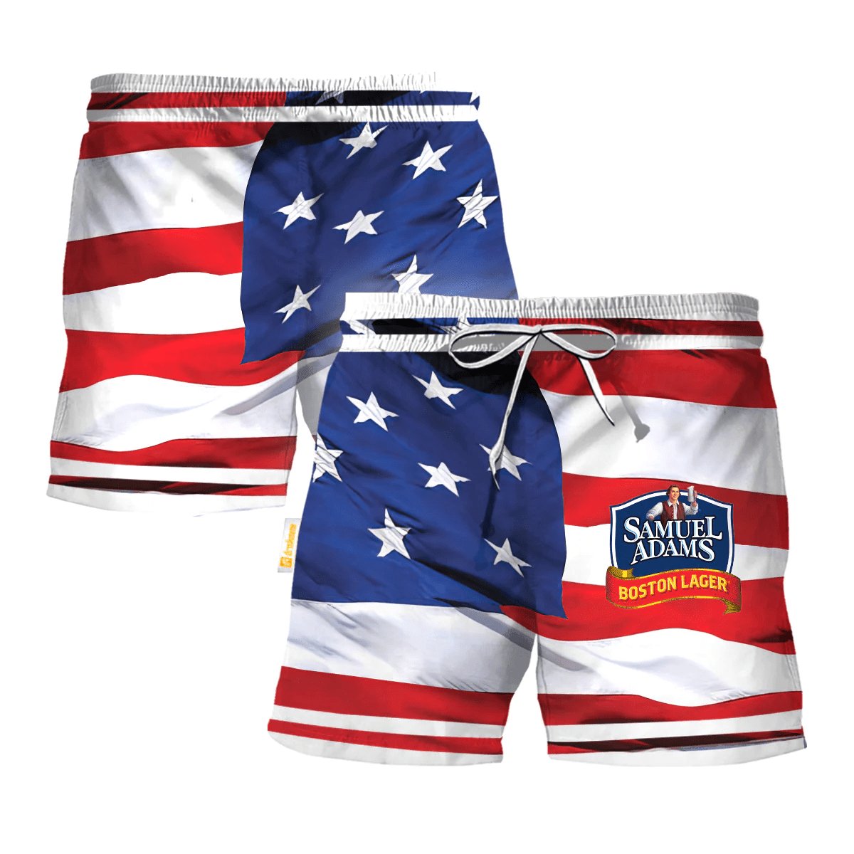 Samuel Adams Fourth Of July Swim Trunks - VinoVogue.com